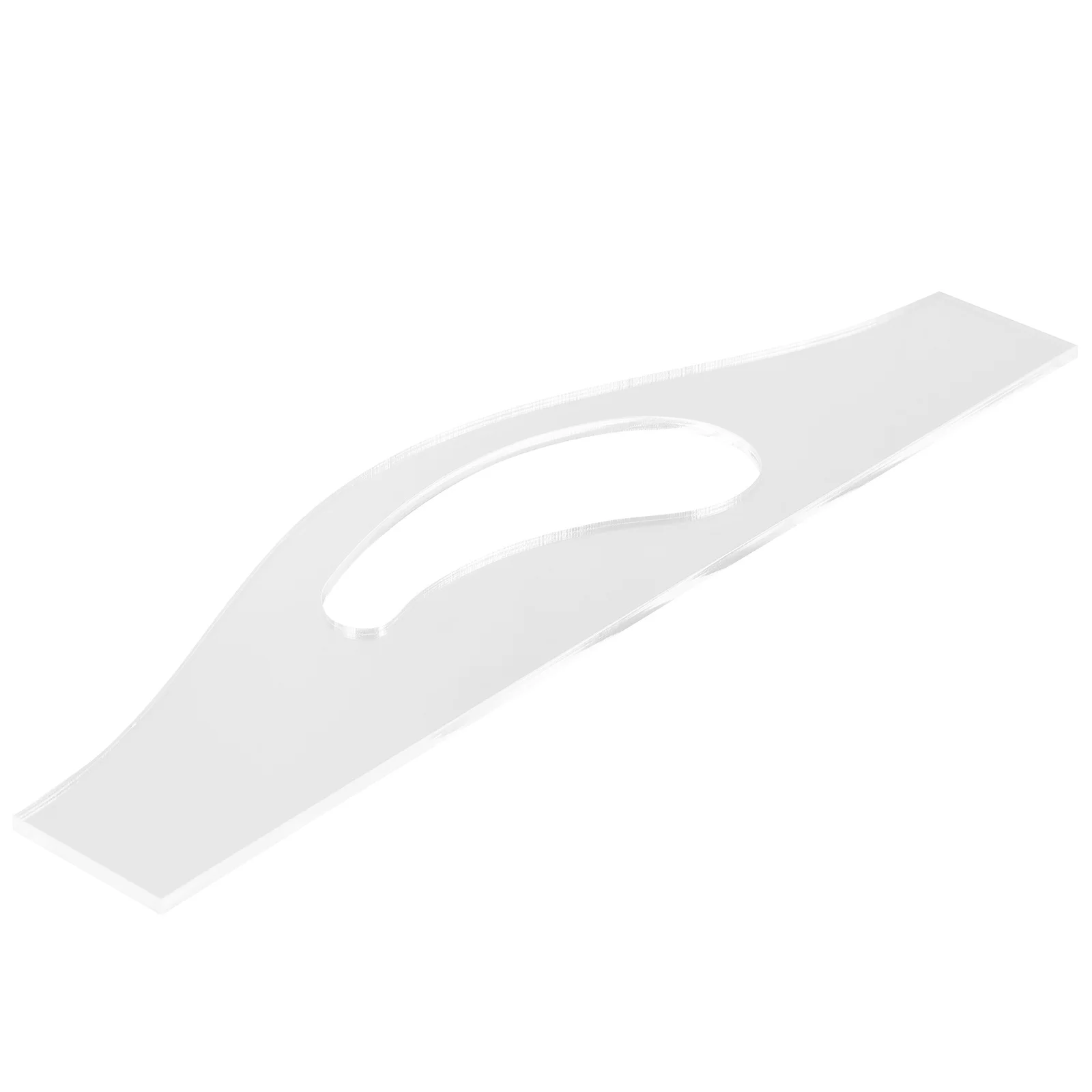 

Clear Acrylic Cutting Board Handle Template Tool for Kitchen Charcuterie Board Making Reusable Stencil Guide Woodworking Gadgets