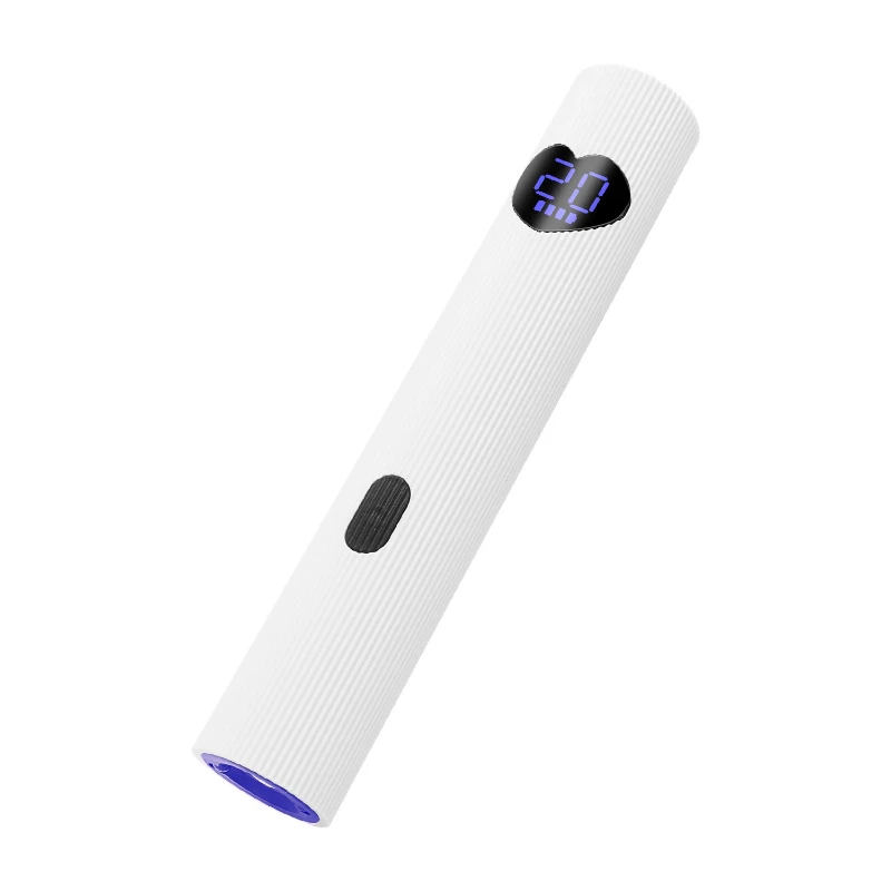 

Зарядный ручной светильник для фототерапии с экраном, быстросохнущий, без черной ручной отверждения, УФ-мини-лампа для выпечки маникюра