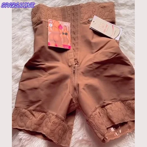 Fajas levantador de glúteos para mujer, ropa moldeadora de encaje, potenciador de cadera, moldeador de cuerpo, Control de barriga, bragas, ropa interior corporal