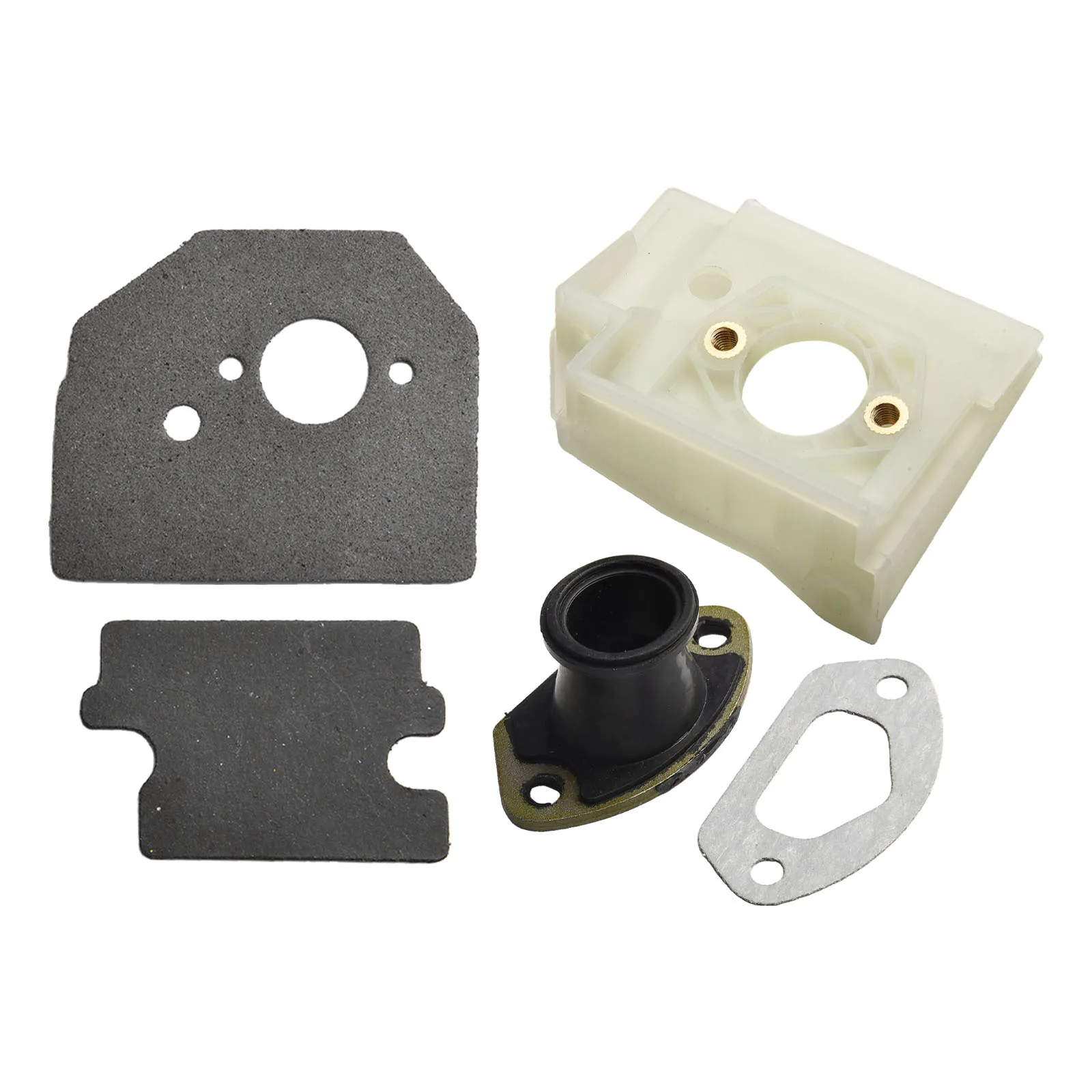 Premium Carburetor Bracket Kit for Chinese For Chainsaw 4500 5200 5800 45CC 52CC 58CC with Inner Guide Gaskets