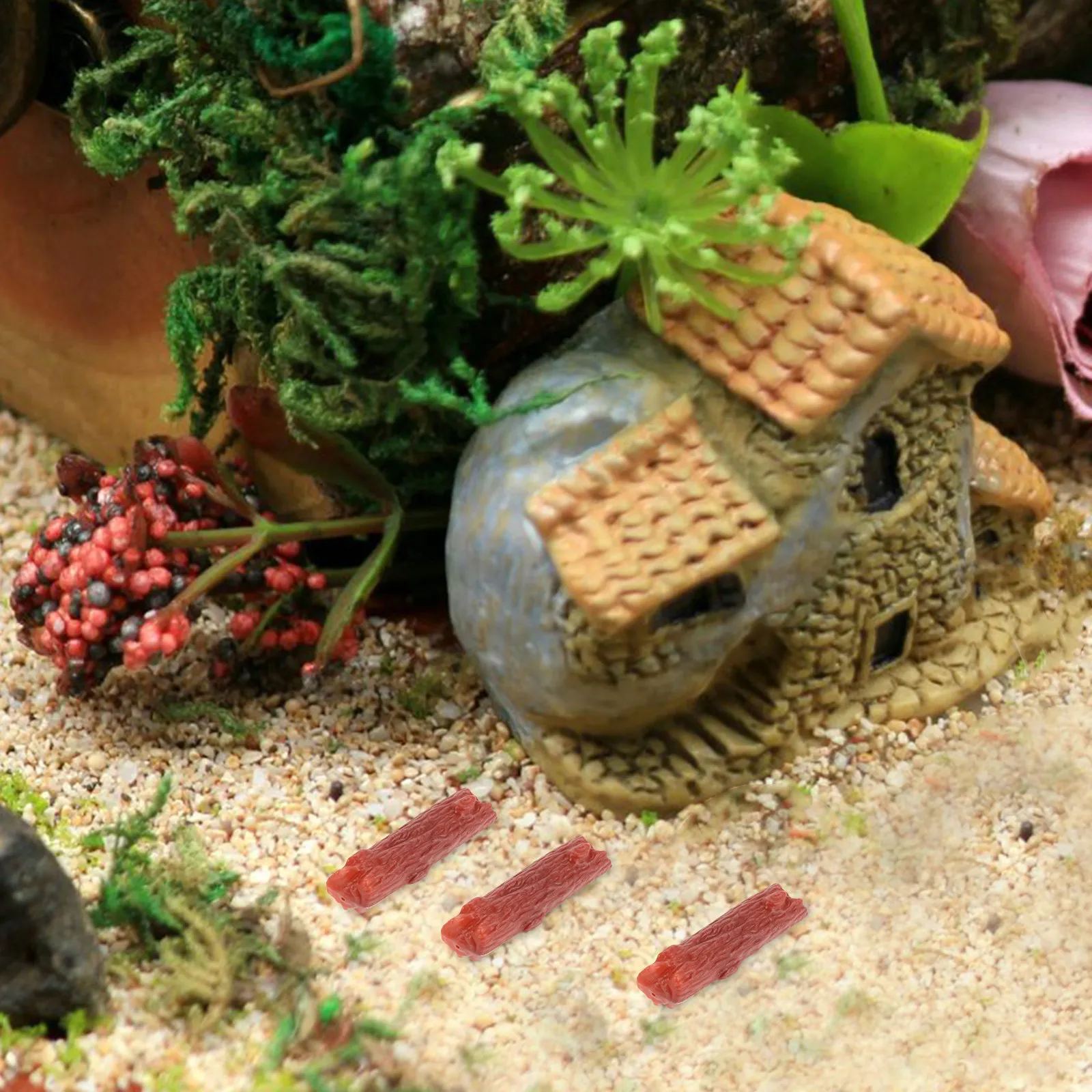 Bonsai Garden Layout - 50 pièces de troncs d'arbres miniatures