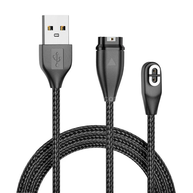 Kabel pengisi daya kabel fleksibel 2-In-1 untuk Jam olahraga headphone konduksi tulang Garmin/Shoin AS800/S810/S803