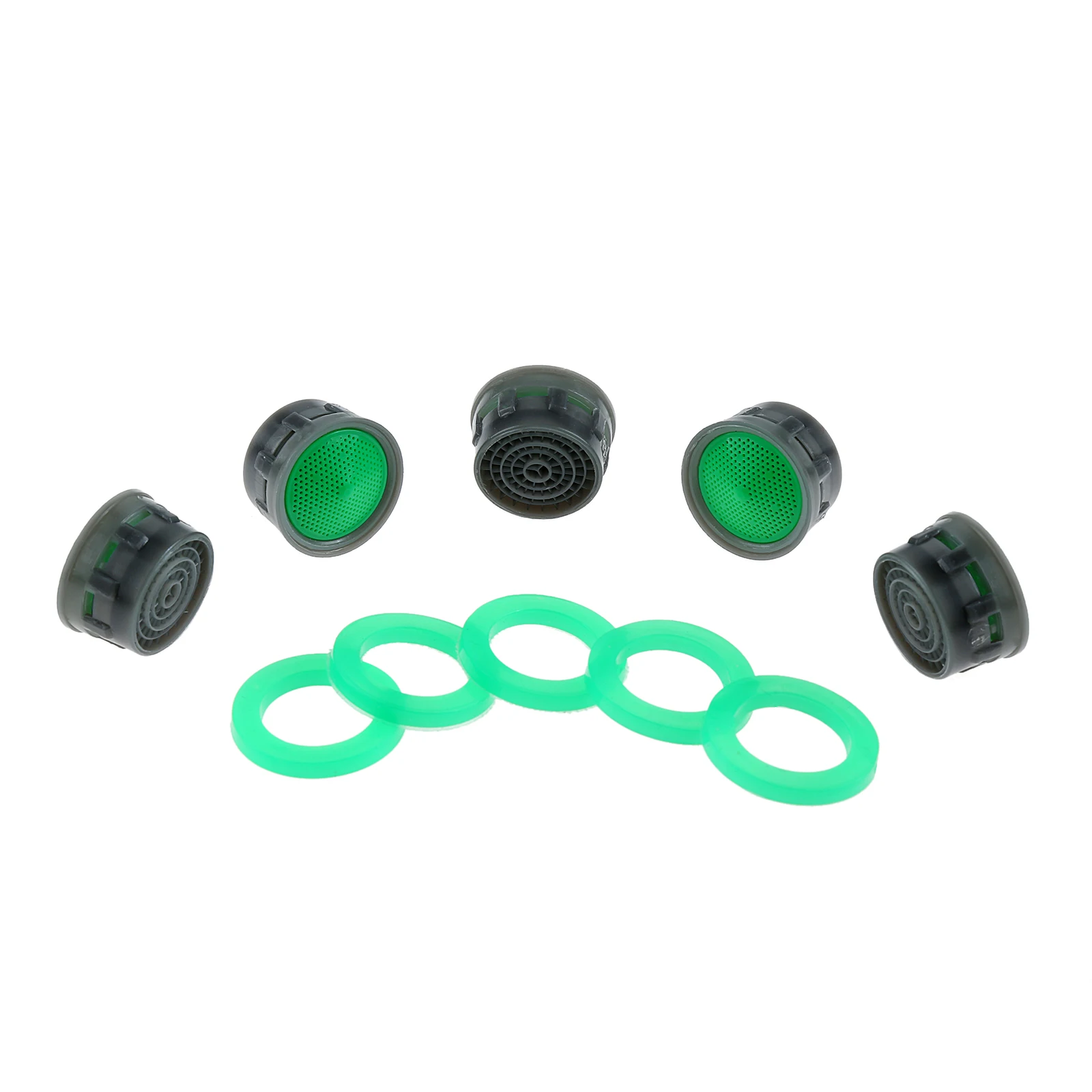 50Pcs Basin Tap Filter-Tap Aerator- Faucet Plastic Insert Replacement Nozzle Filter - Faucet Flow Restrictor Replacement Parts