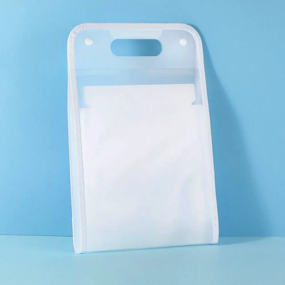 

PP Organize Bag Large Capacity Document Bag Office Paper Storage A4 File Folder Vertical Organ Box