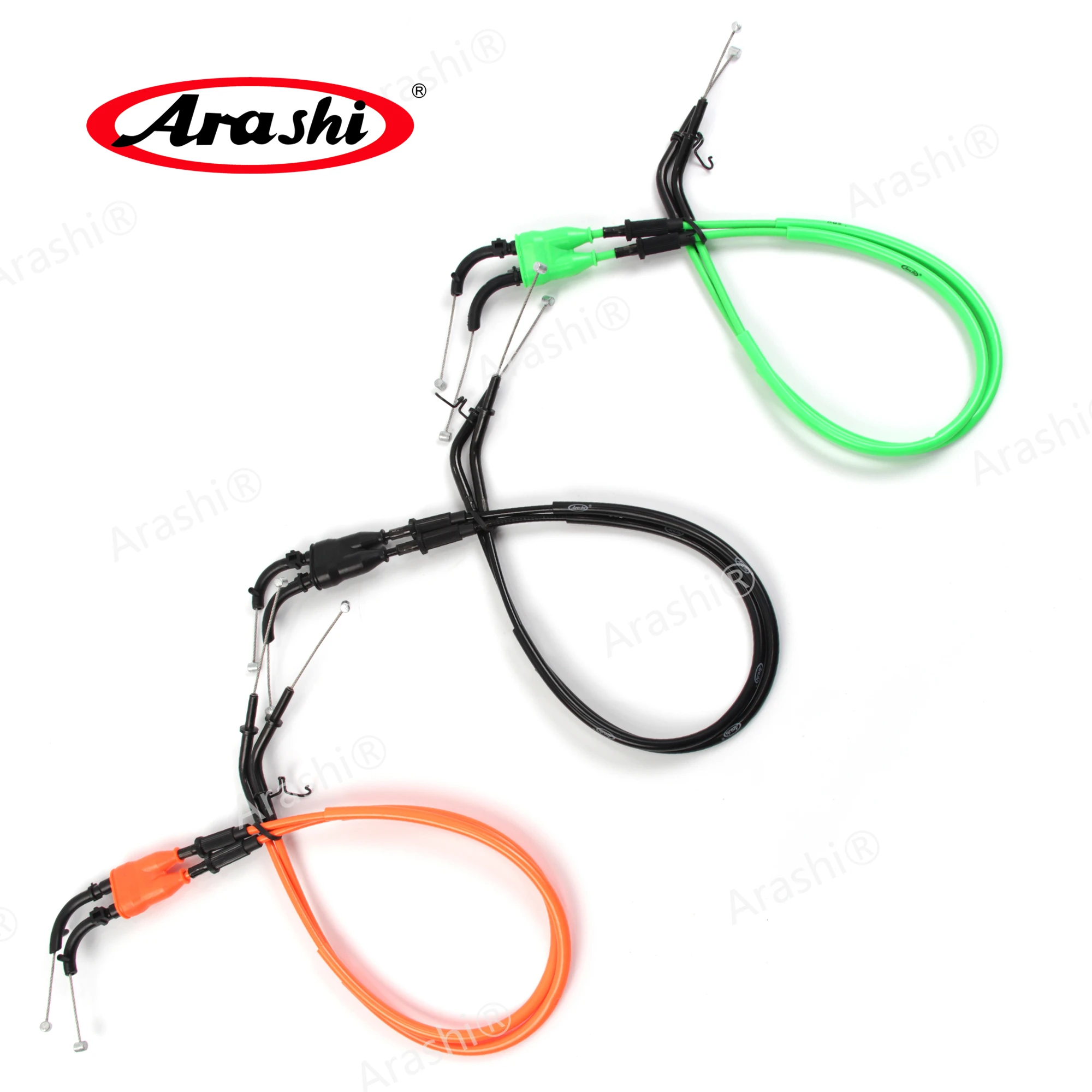 For KAWASAKI ZX-10R 2016 2017 Throttle Line & Clutch Cable Inner Steel Wire Motorcycle Replacement Accessories NINJA ZX10R 16 17