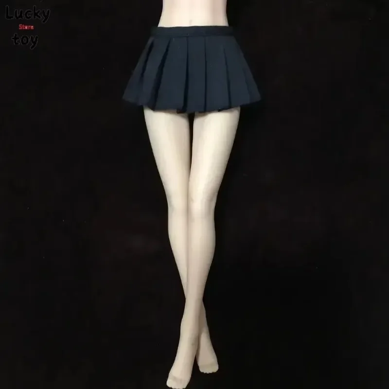 1/6 Scale Female Solider School Uniform JK Pleated Skirt Sailor Dress Clothes Model for 12inch Action Figure Doll Model Toy