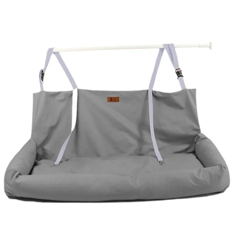 

Car kennel double seat rear pet nest pad two