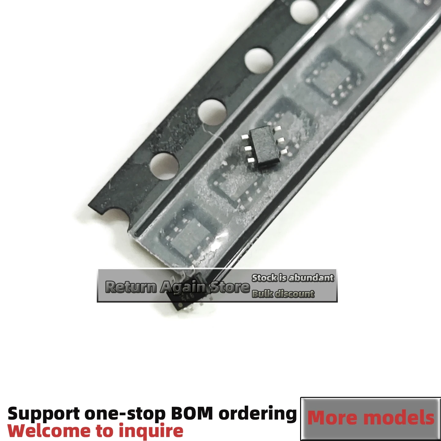 5pcs/per pack T2N7002BKS silkscreen NN N:N SMD six-pinDual N-channel 600V300MA SOT23-6