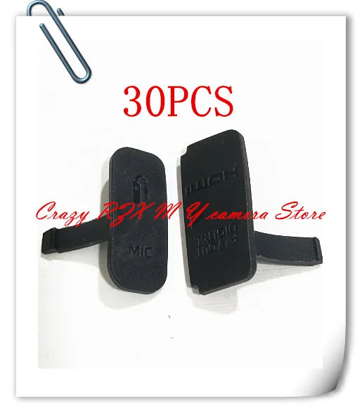 30PCS New For CANON T4i 650D 700D rubber Cover With USB Rubber Camera Repair Part