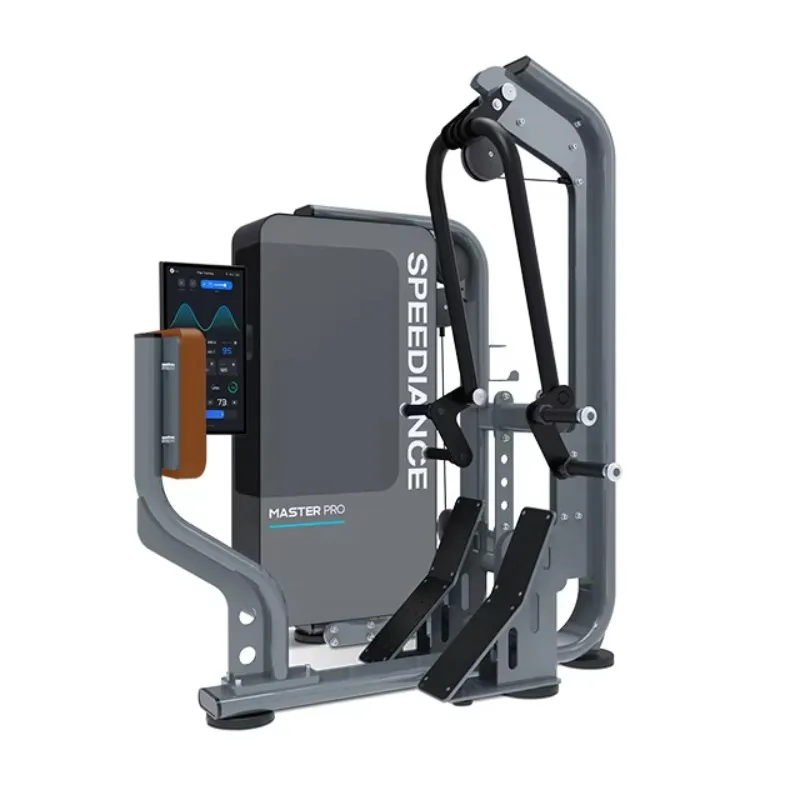 Commercial Single Statioan Gym Fitness Equip Strength Training Exercise Equipment Intelligent Rowing Trainer