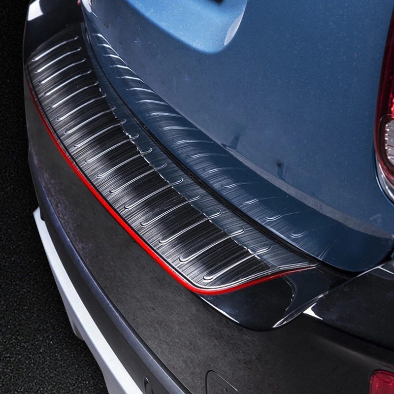 

Декоративная защитная панель для задней части автомобиля BMW MINI Cooper F60 Countryman, защитная пластина для багажника из нержавеющей стали