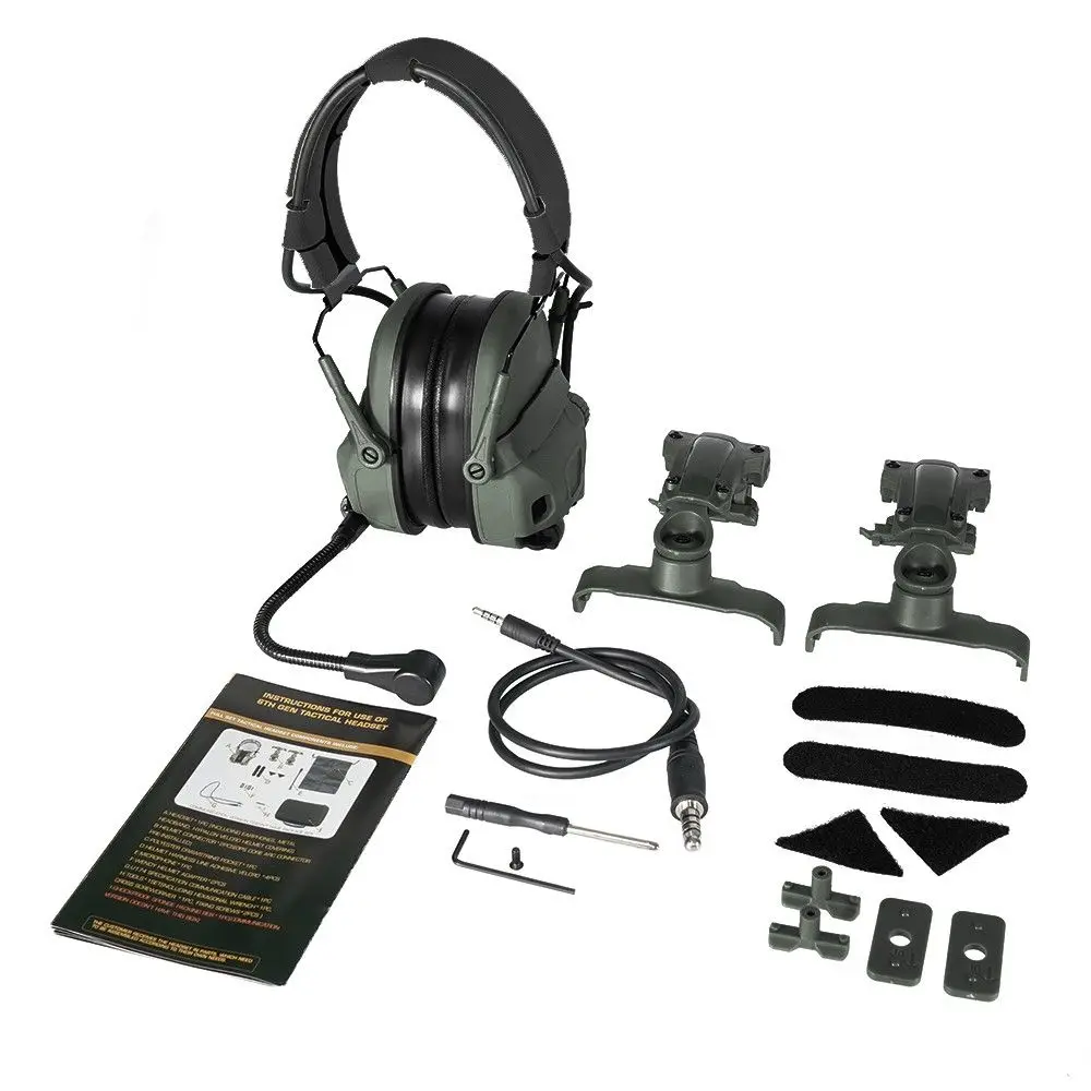 Casque tactique SPECPRECISION GEN6 Noir 4