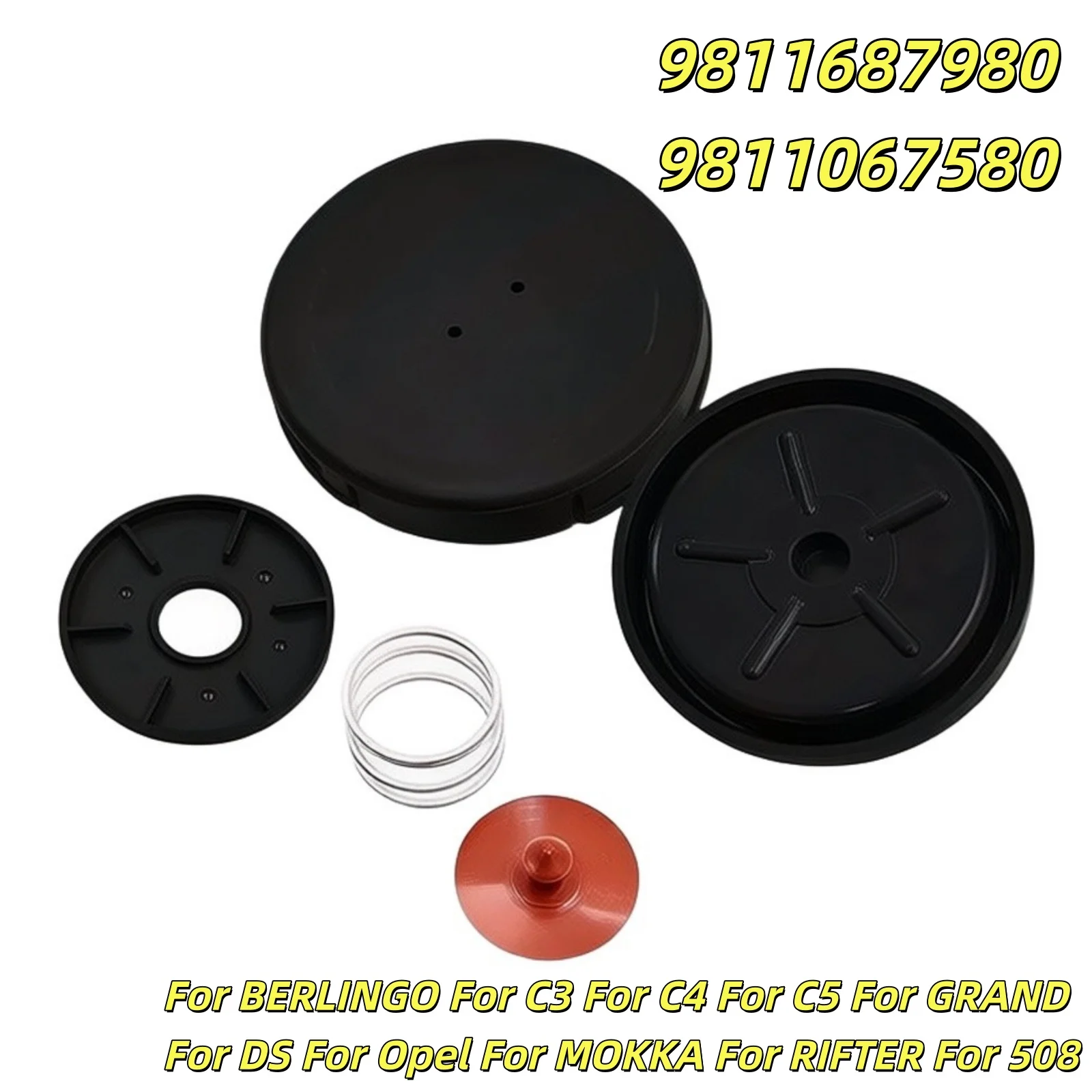 Engine PCV Valve Cover and Membrane 9811687980 9811067580 For BERLINGO For C3 For C4 For C5 For GRAND For DS For Opel For MOKKA