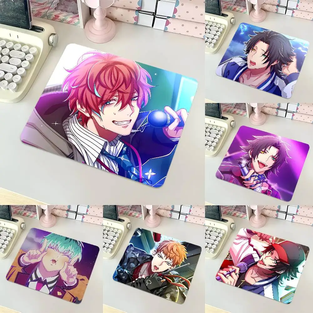 1pc Music Game Hypnosis Mic Division Rap Battle Small Mousepad Keyboard Pad Laptop Cushion Non-slip Deskpad