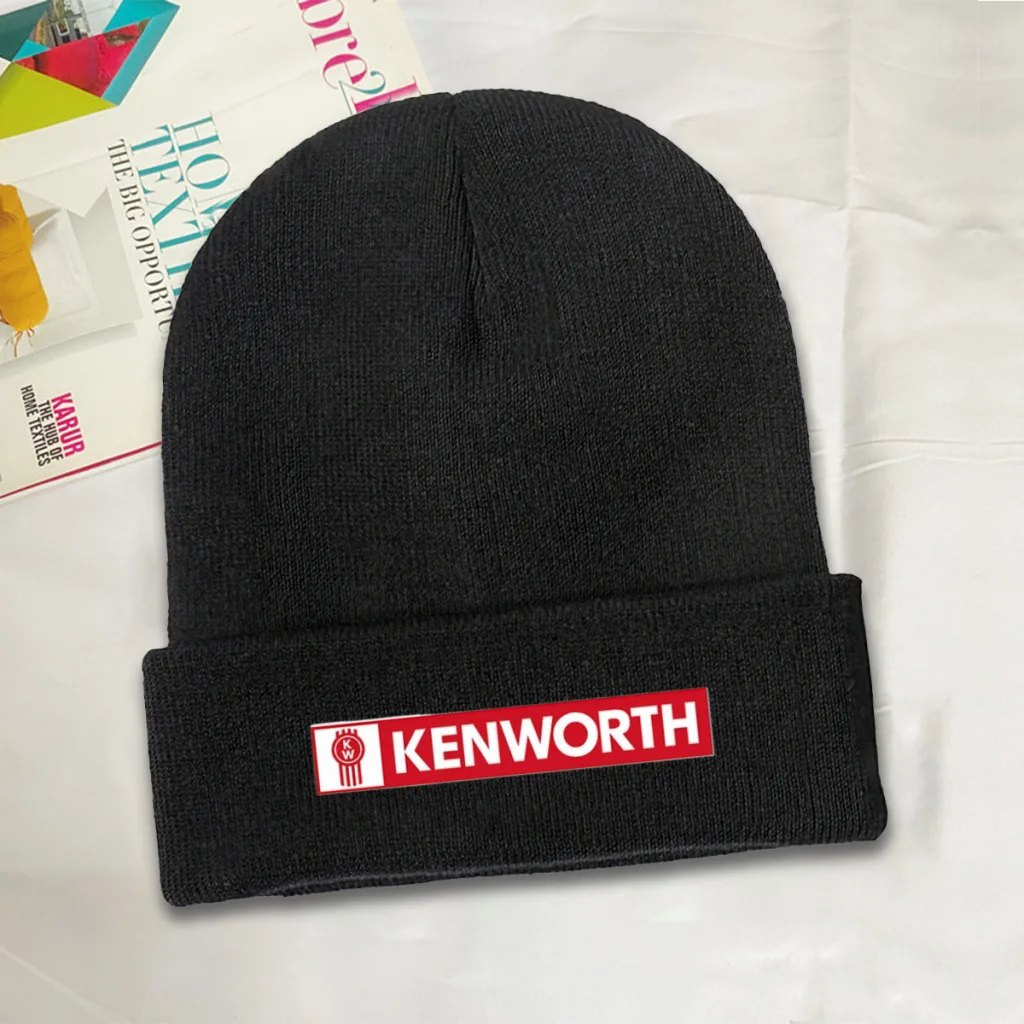 kenworth logo truck company Beanie Knitted Hat   Winter Warm Outdoor Cap For Male Women