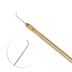 GERMAN NEEDLE 2-3-4+ Holder For Lace Wig Accessories Weaving Ventilating Needles and Holder