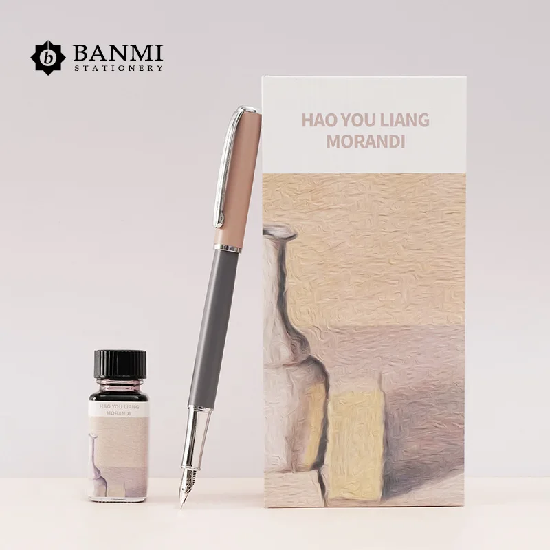 

Набор перьевых ручек BANMI серии Morandi: элегантный дизайн, высокая эстетическая ценность, подарок для женщин и мужчин, школьные и офисные принадлежности, канцтовары