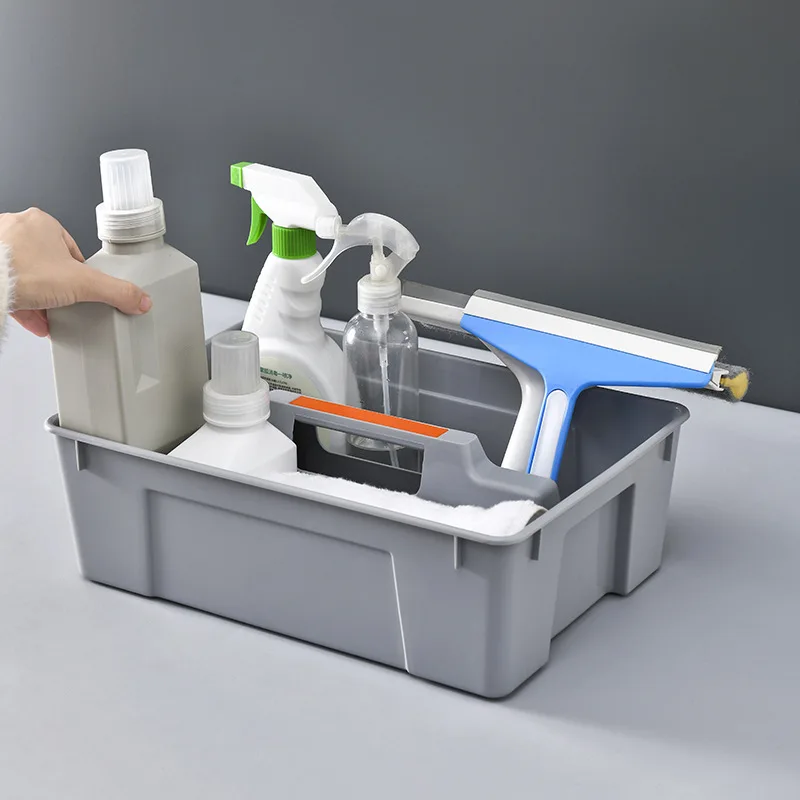 with-handle-portable-divided-tool-caddy-lightweight-durable-carry-organizer-for-home-office-classroom-cleaning-utility-storage