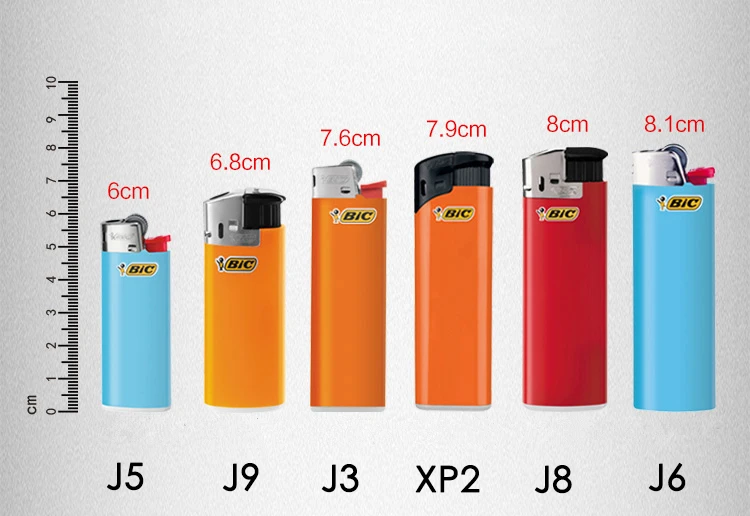 Silver High Quality Reusable Explosion-Proof Metal Armor Gas Lighter Shell For Bic J5 Flower Lighters Protect Box Man Gift