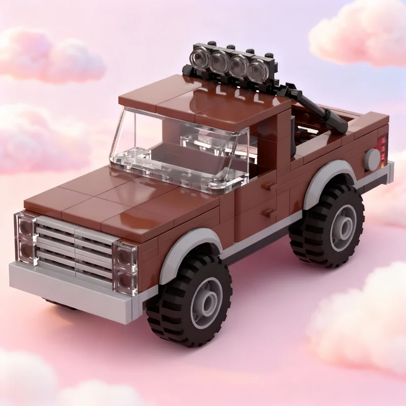 

165pcs MOC Off Road Chevy Squarebody Model Building Blocks DIY Gift Creative Collectible Display Decor Premium Adult Kids Desk