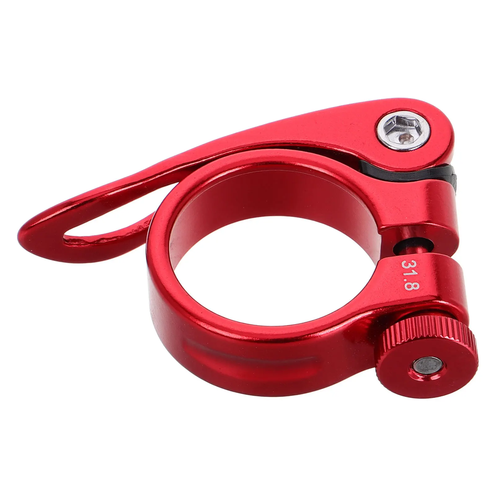 

Aluminum Alloy Quick Release Bike Seatpost Clamp Lightweight Durable Easy Adjust No Tools Required Stable Bike Post Clamp