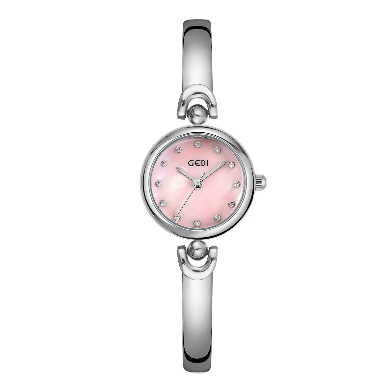 Montre-bracelet à quartz polyvalente pour femme, design simple, mode raffinée, petit cadran rond, version coréenne