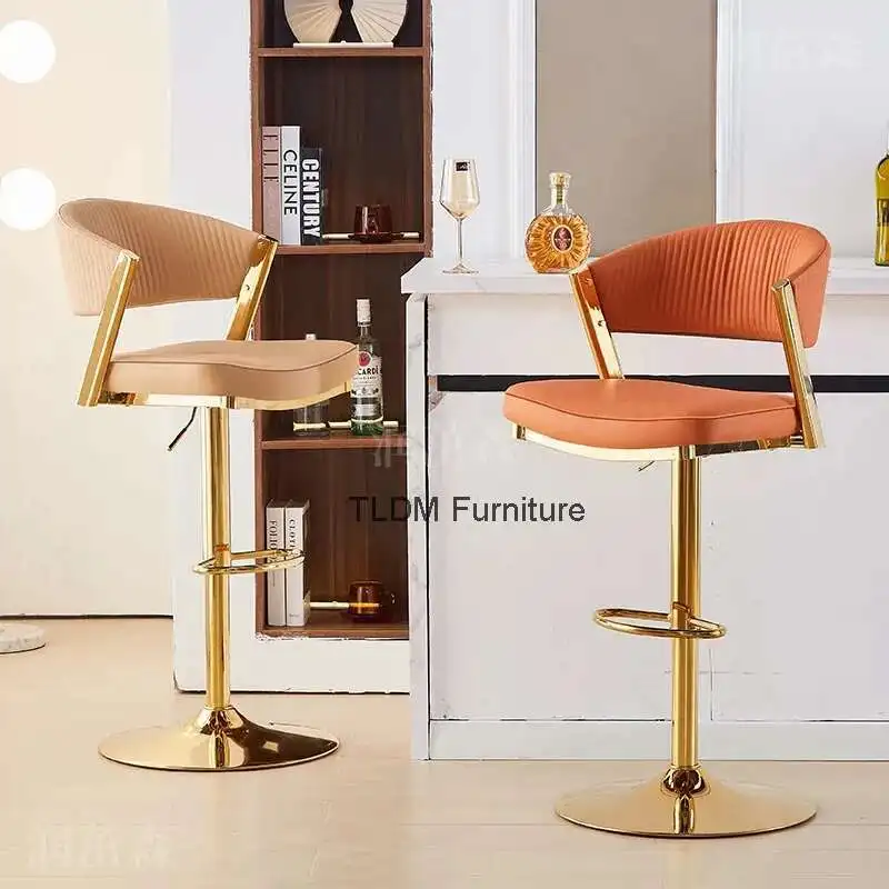 كرسي طويل الساق مقعد مرتفع رفع كرسي جزيرة المنزل مقعد مرتفع ماكينة تسجيل المدفوعات النقدية التجارية مقعد مرتفع استقبال الفندق مقاعد عالية