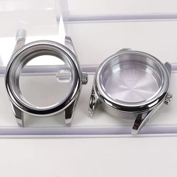 36mm 40mm Luxury Watch Case 316L Stainless Steel For Seiko NH35 NH34 NH36 NH38 Miyota 8215 Movement 28.5mm Dial Oyster Perpetual