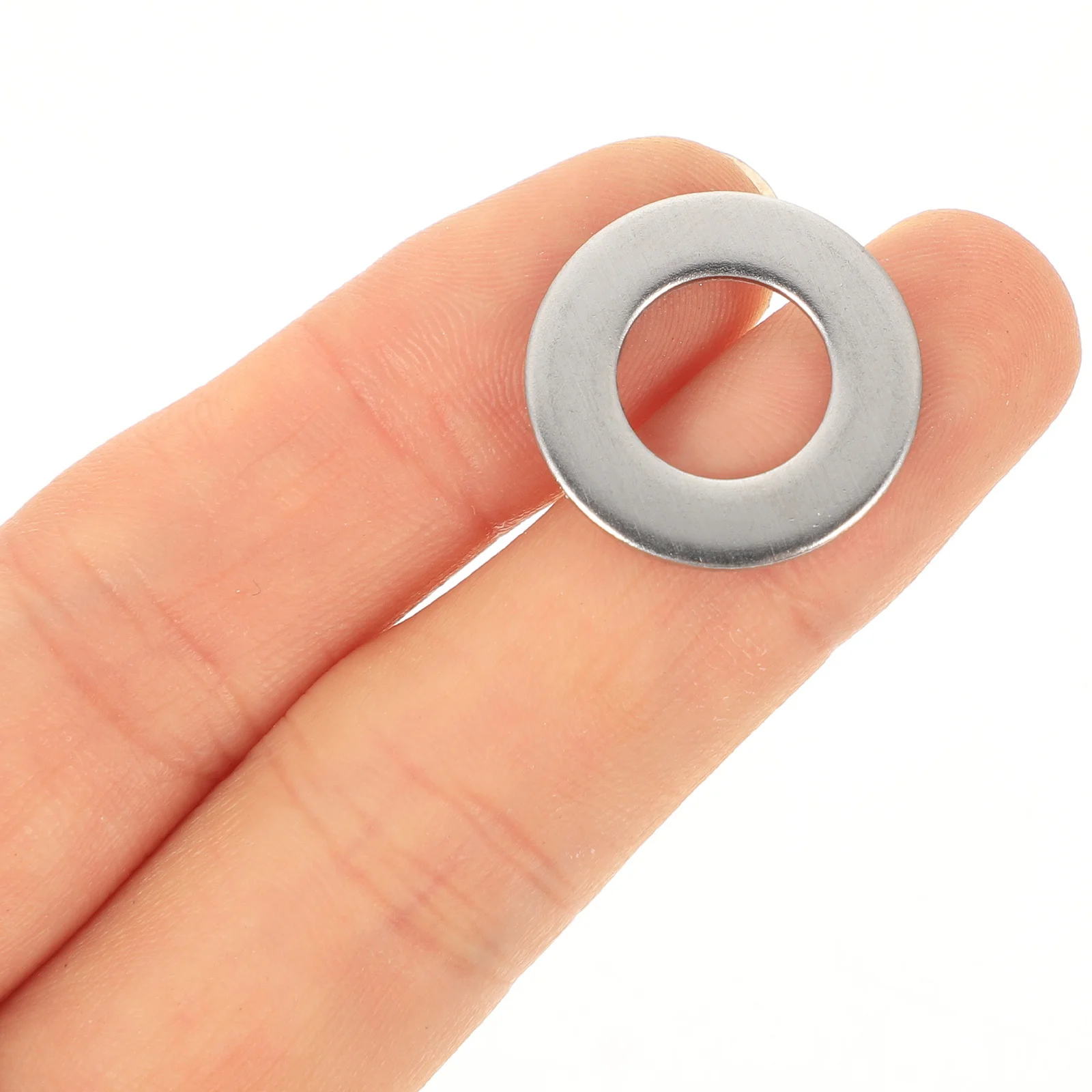

200pcs Stainless Steel Washers Kit M5 M6 M8 M10 Flat Spring Lock Washers For Fasteners Repair Metal Gaskets Assortment