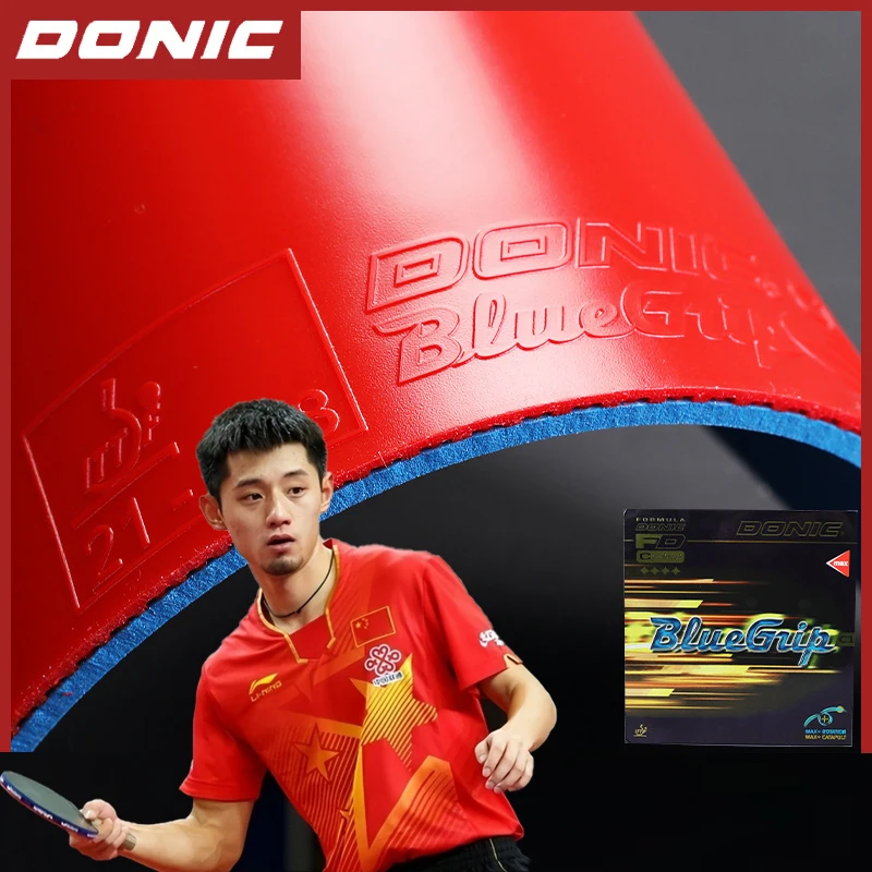 Donic C1 C2 S2 Blue Table Tennis Rubber Sheet Pimples in Sticky Internal Energy with Sponge Professional Ping Pong Rubber ITTF