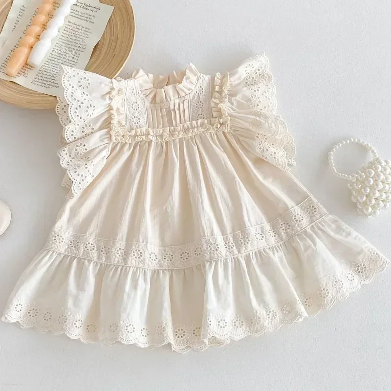 Newborn Baby Girl Dress&Clothes Baptism Dress White Christening Dress for Baby Girl Lace Vestido Bebe Robe Bapteme Frocks 0-3T