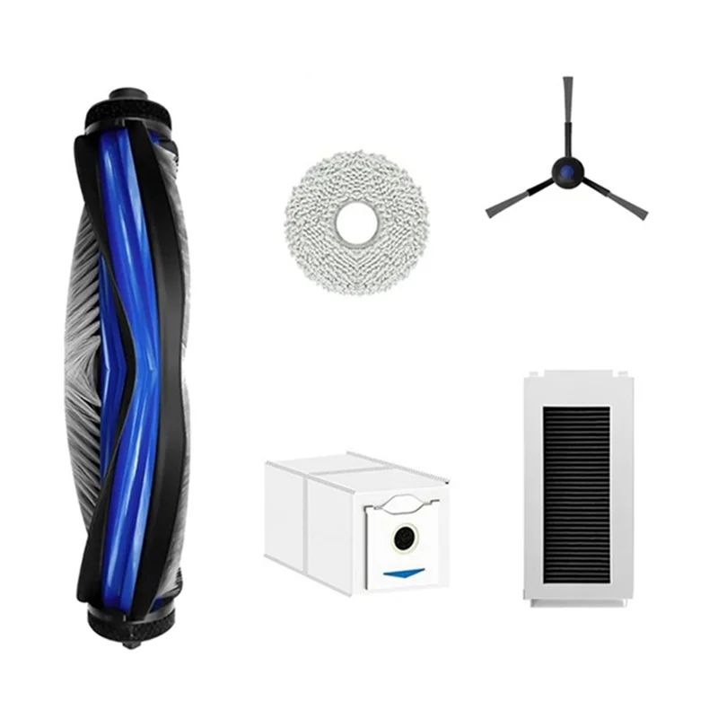 Bism para ecovacs debot n30 omni/n30 pro omni robô vácuo principal escova lateral mop filtro saco de pó maior eficiência limpeza
