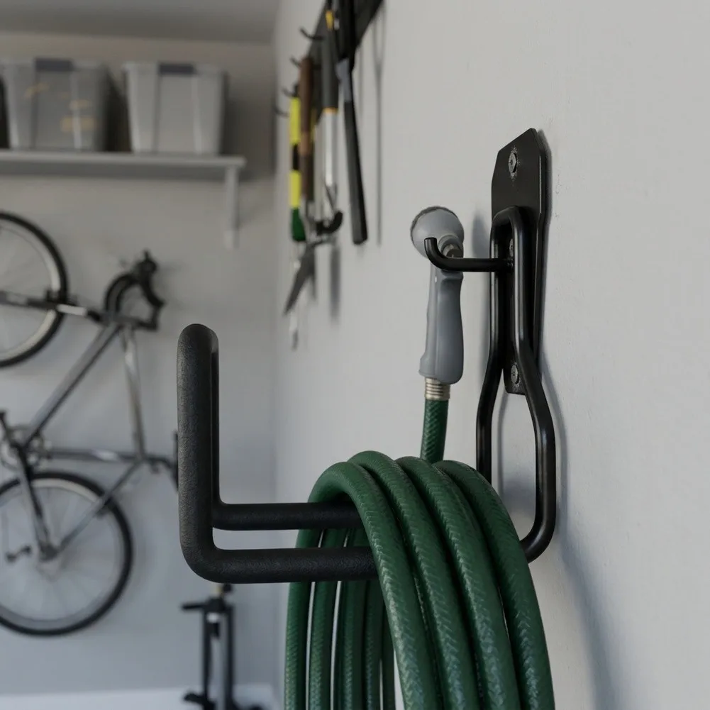 Outdoor Hose Storage Garden Hose Holder For Garden Maintenance Compact Dimensions Stainless Steel Screws Included