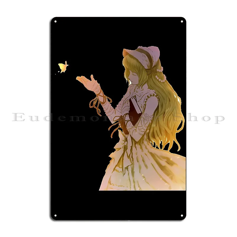 Umineko Clair Beatrice Metal Plaque Garage Plaques Plaques Pub Customize Garage Tin Sign Poster