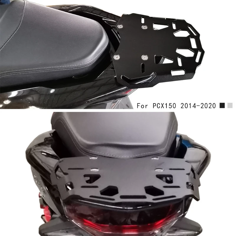 

Applicable To HONDA Honda Pcx150 Motorcycle Modified Aluminum Alloy Rear Shelf 2014-2019 New Enlarging