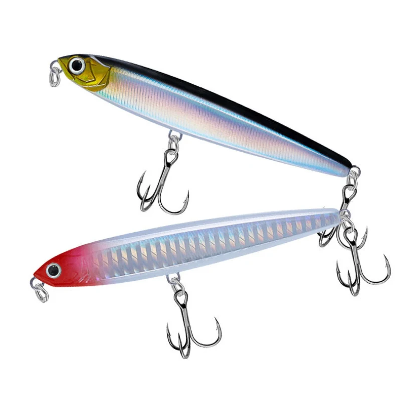 Spinning Sinking Pencil Bait 10G 14G 18G 24G Fishing Lure Needle Swimbait Sinking Minnow Vibrating Wobbler Saltwater Hard Bait