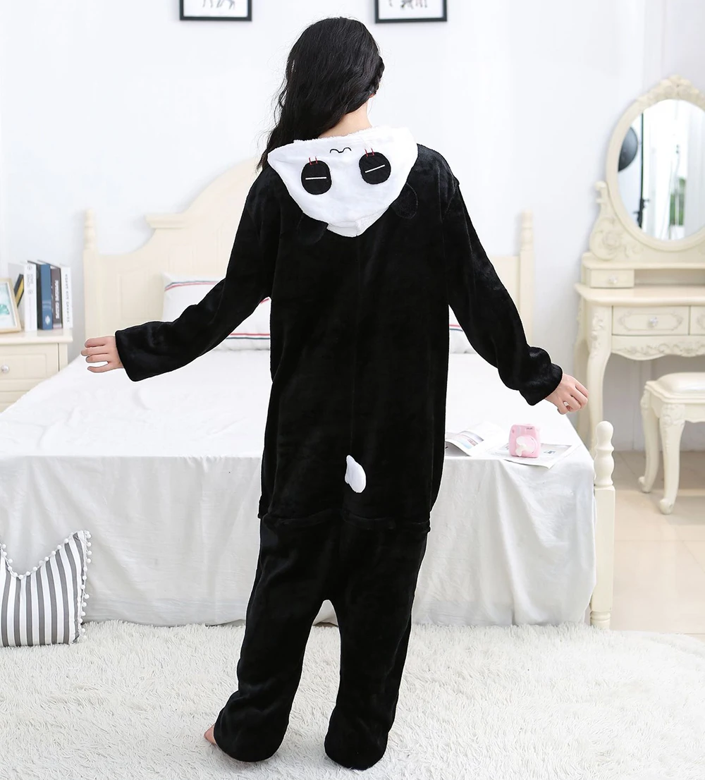 Nők Pizsama one-piece Animal kigurumi onesies számára felnőttek férfiak cosplay Viselet Halloween karácsonyi Félfogadás Adomány kezeslábas pijamas