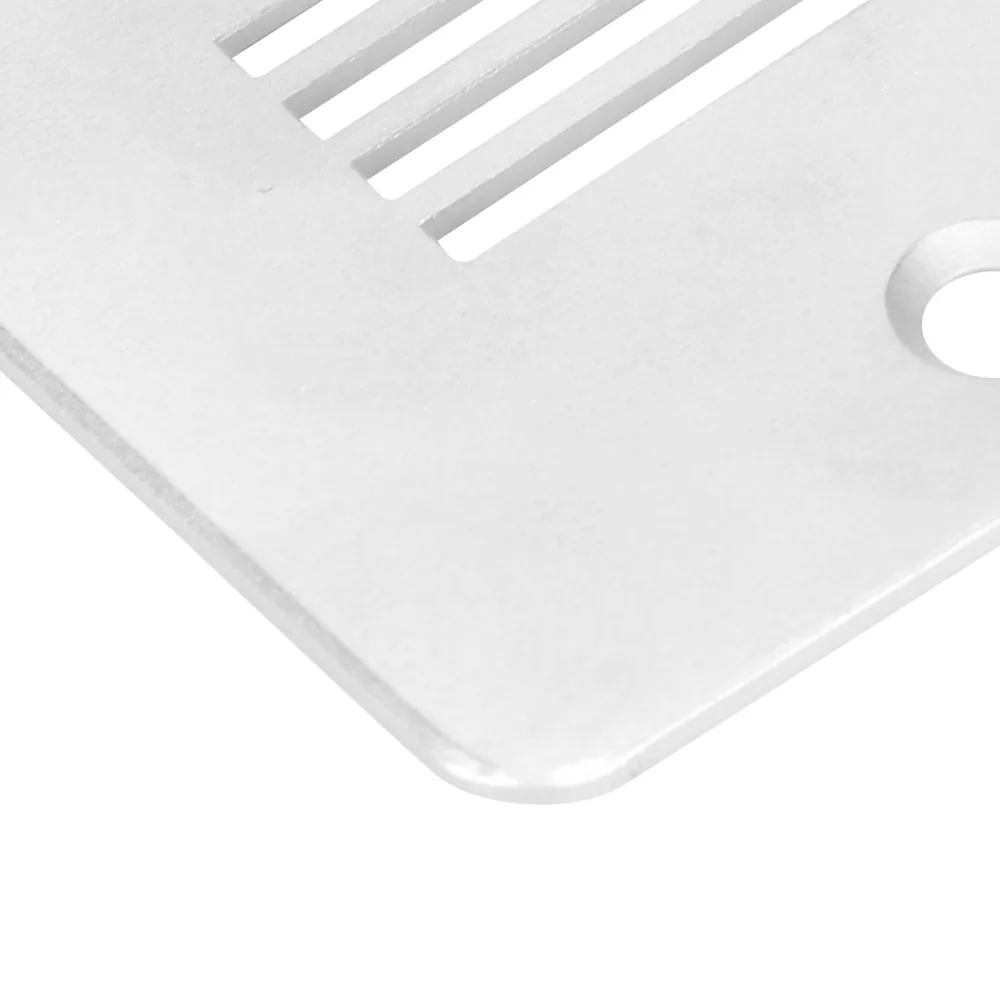 2pcs Multifunction Needle Plate Smooth Surface Metal Throat Plate Heavy Duty Practical for SINGER 1408/2250