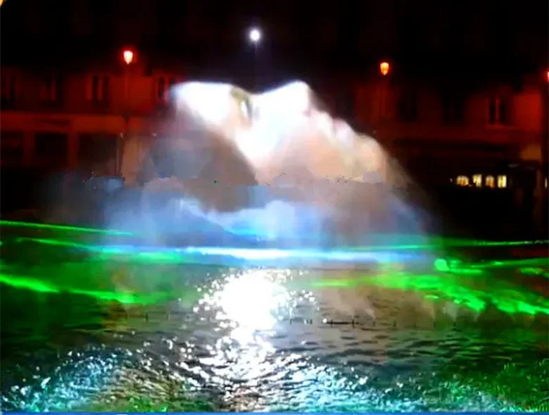 Fontana della scultura delle piscine di proiezione dello schermo della decorazione dell'acqua del parco a tema