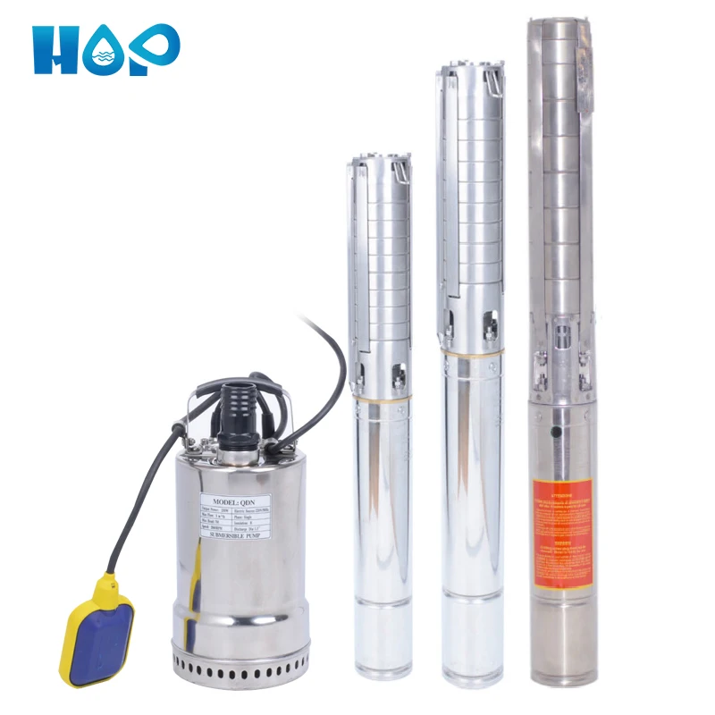 380V 2 High-Pressure Submersible Pump Multistage Structure AC Motor Machining Wastewater Treatment Irrigation Agriculture