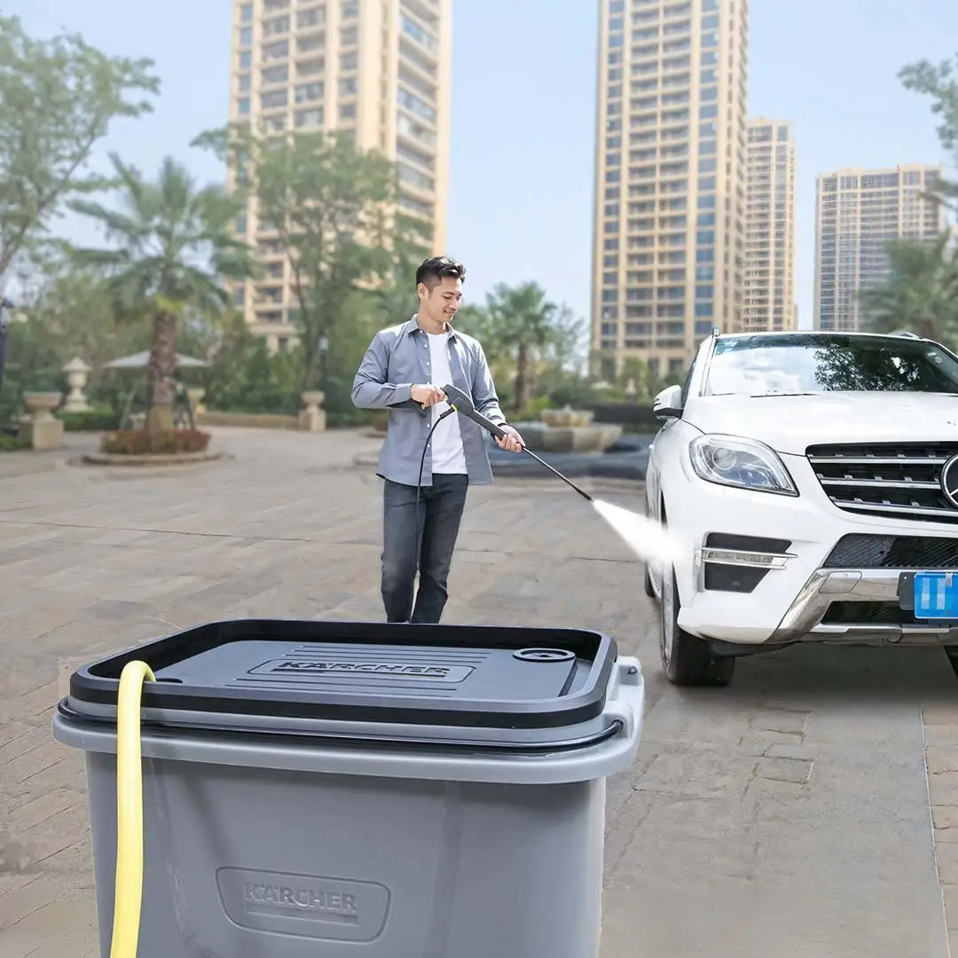 KARCHER K2FMPLUS 36V 무선 청소 기계 충전식 리튬 배터리 휴대용 고압 청소 기계