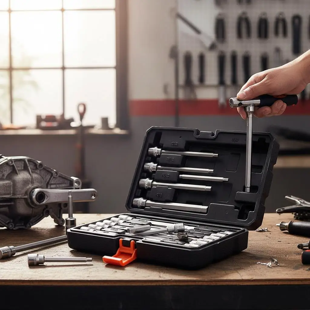 

Набор удлиненных шестигранных ключей, 18 предметов, привод 3/8 дюйма, для механических работ, обслуживания двигателей, сборки мебели, S2