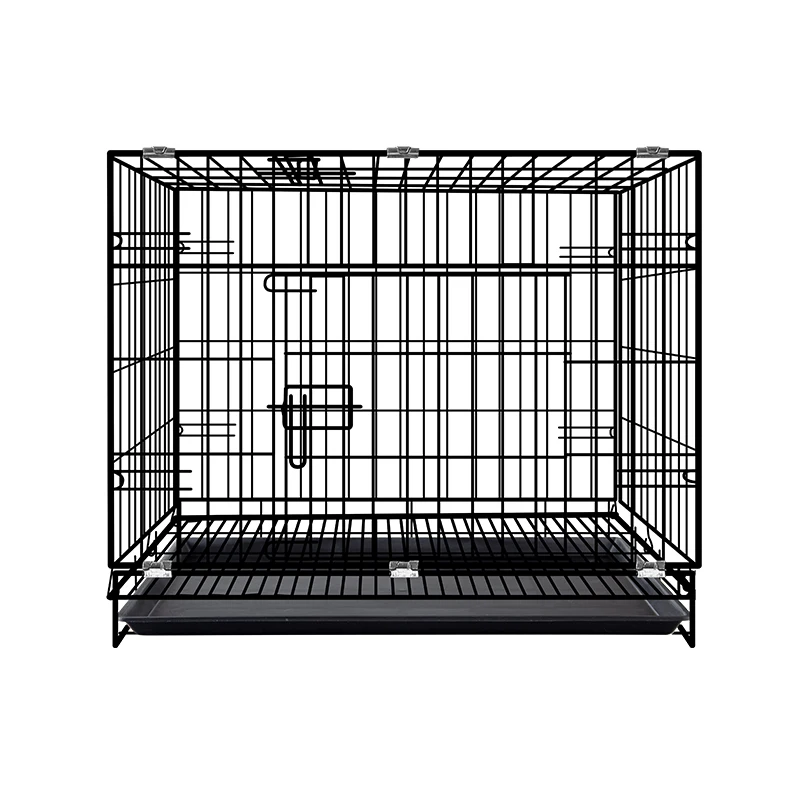 

Stainless Steel Pet Kennel Breathable Metal Mesh Cage luxury small pet dog cages For Sale