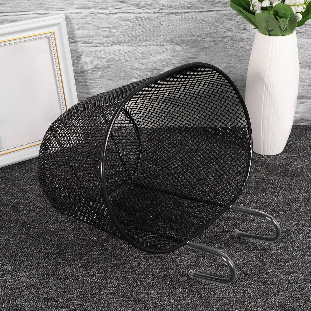 

Handlebar Mounted Iron Basket for Bicycle Adult Bike Storage Basket Detachable Scooter Hook for Electric Bike and Regular Cycle