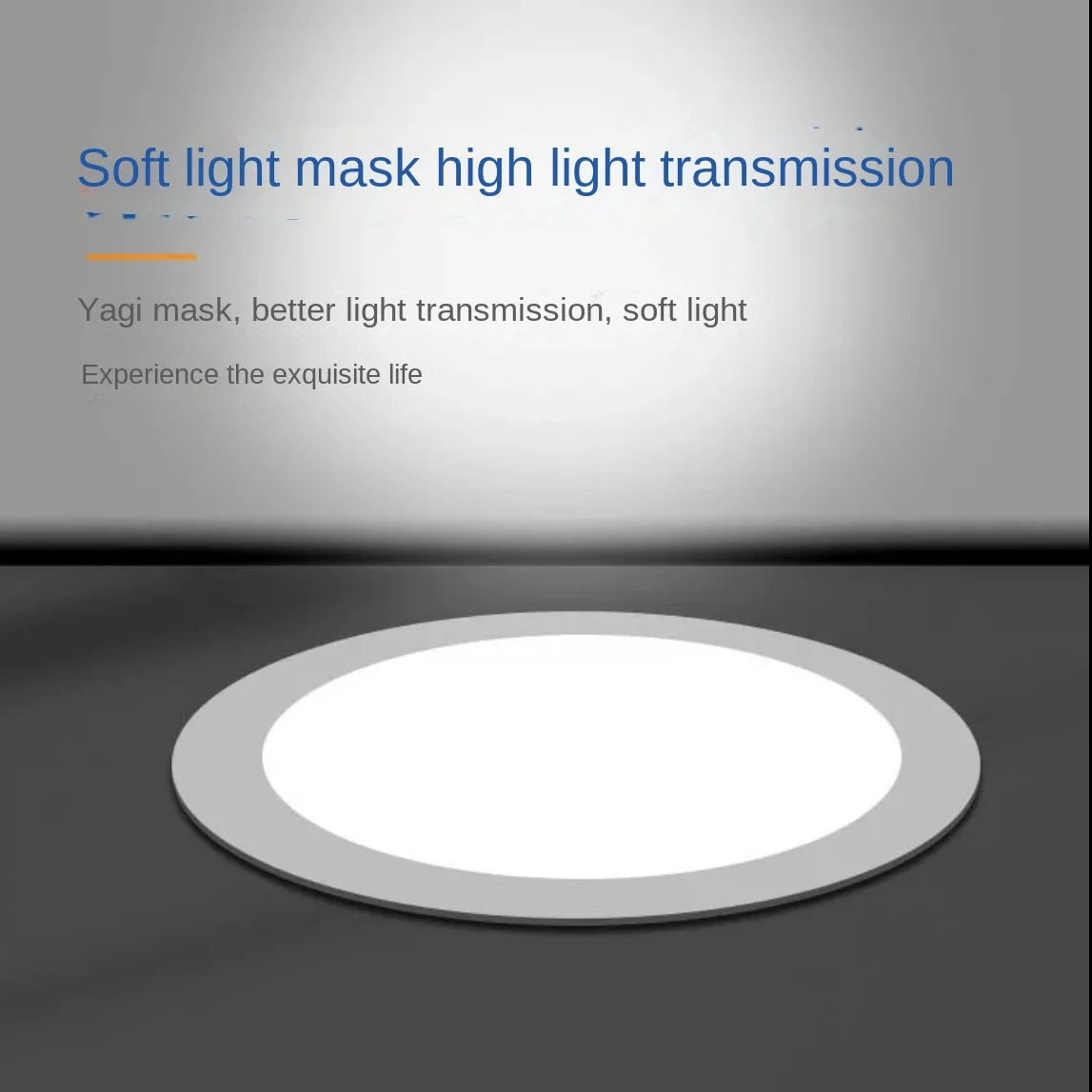 Downlight Super Bright Living Room Mall Bedroom Ceiling Recessed Aluminum Light 5W-18W Ultra-Thin Cutout