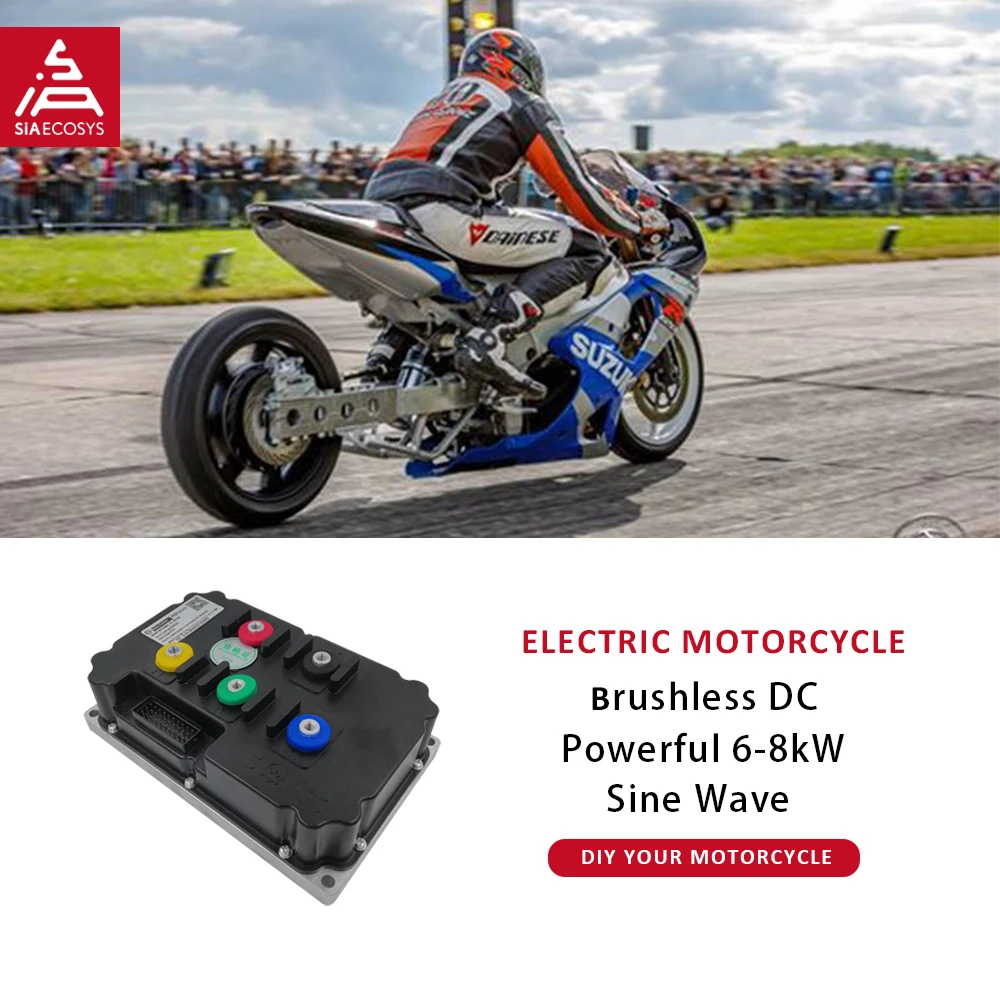 SIAECOSYS ND96850 Controller Nanjing FarDriver 96V 400A 150KPH For 6000-8000W Electric Motorcycle With Regen