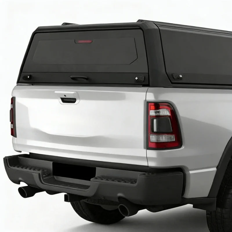 High Quality Waterproof Locking Roll Up Tonneau Canopy Pickup High Bed Cover Truck Topper Fit Vigo view 4