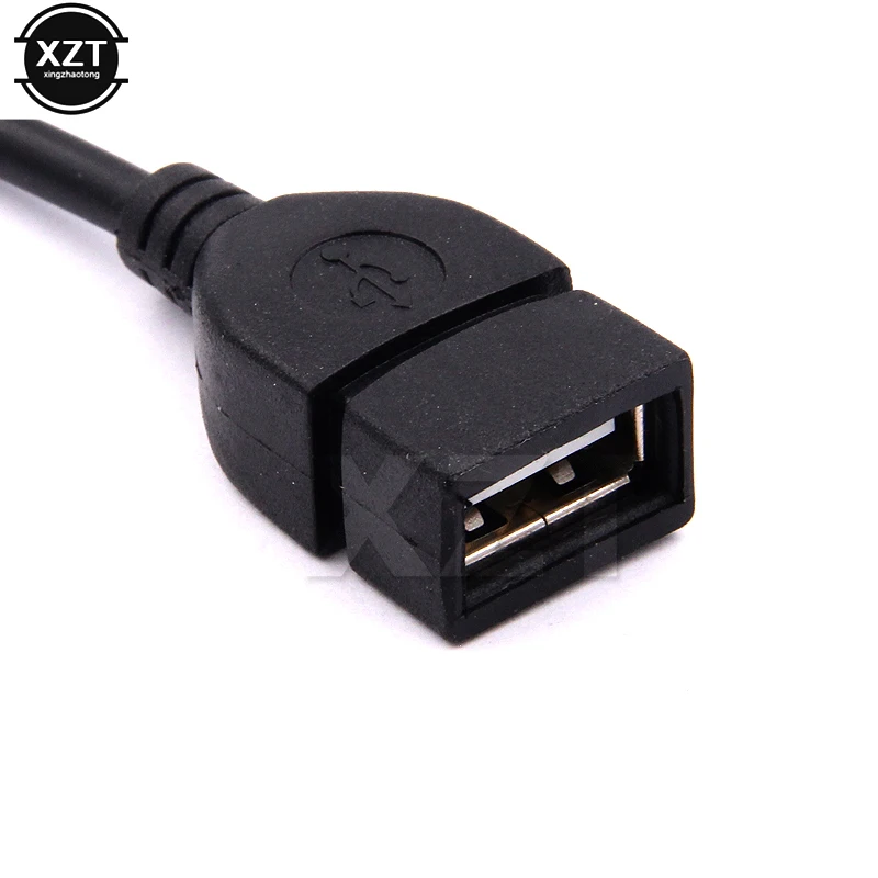 High Quality 1pcs Micro USB OTG Cable for V8 Android Smart Phone Samsung HTC Huawei Memory Stick U-Disk Data