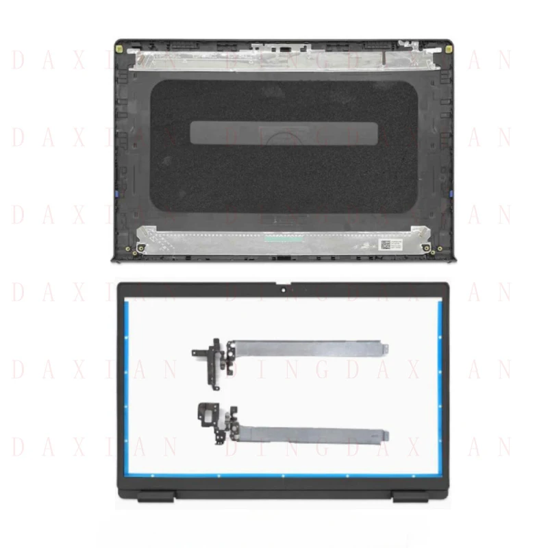 

LL+ Для Dell Latitude 3520 E3520: Верхняя задняя крышка LCD, рамка, петли 017XCF 04Y37V, черный цвет