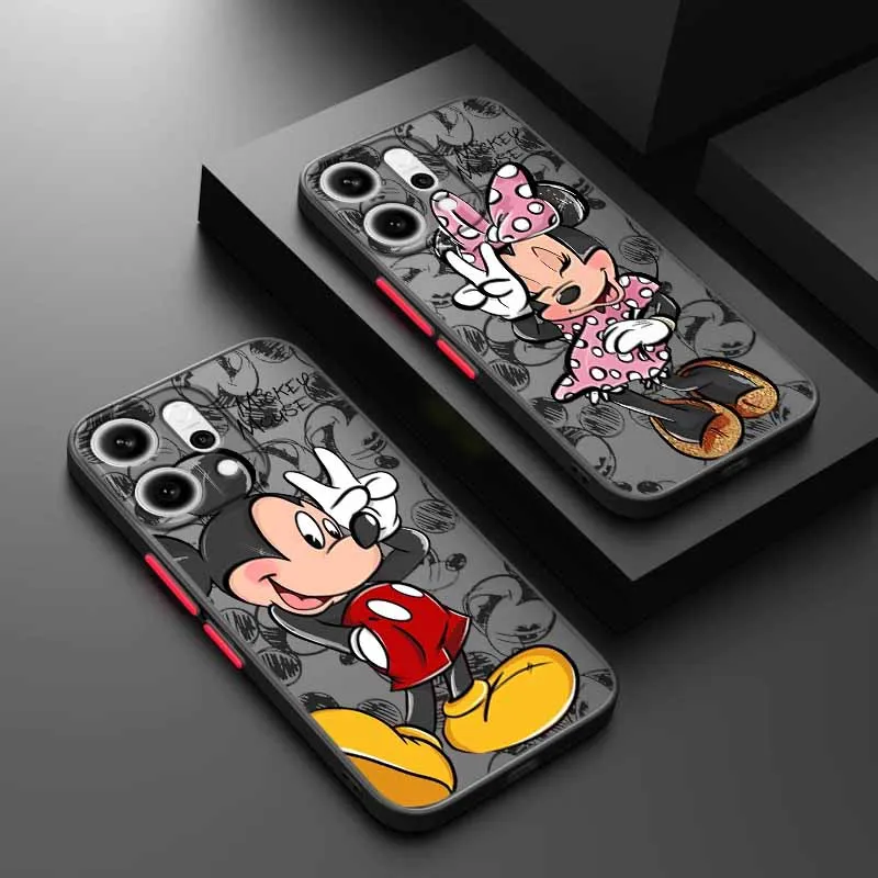 

Disney Mickey Mouse Cover For Vivo V50 X70 V29 V25E V23E V21 V20 V19 V17 V15 V11i Y19 Y17 Y16 Y15S Y04 Phone Case